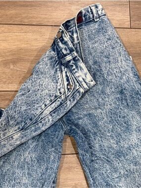 High-Rise Acid Wash Rocky Mountain Jeans